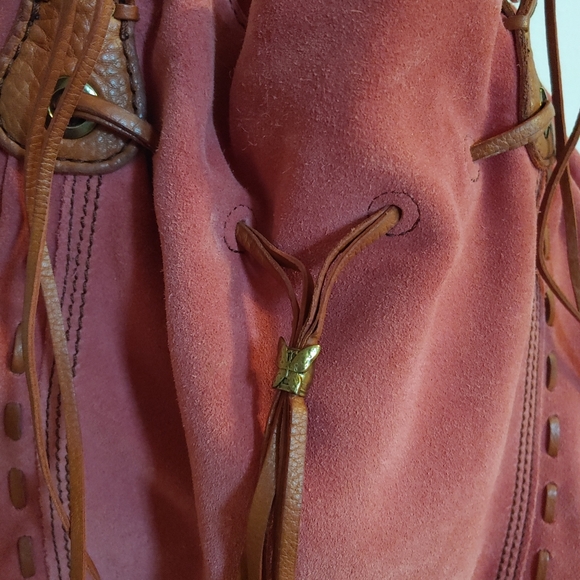 Lucky Brand Suede Shoulder Bag - Picture 3 of 14
